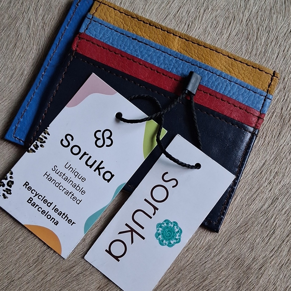 Soruka Recycled Leather ID Holder